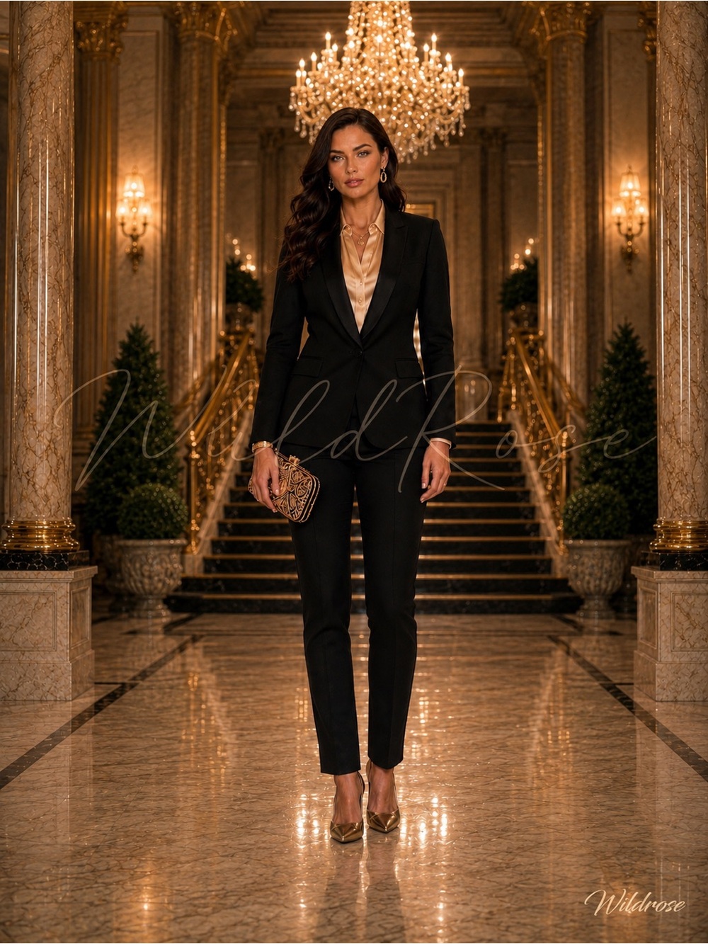 Roberto Cavalli Black Tailored Blazer SZ 40 US 4